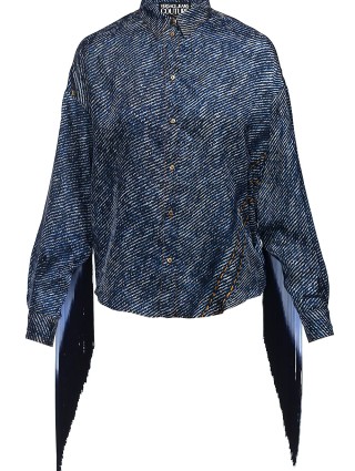 Синя сорочка VERSACE JEANS COUTURE : фото 1 - Invogue